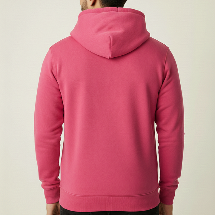 Men’s Premium Pink Hoodie Back