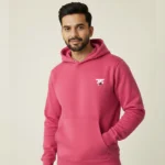 Men’s Premium Pink Hoodie Front