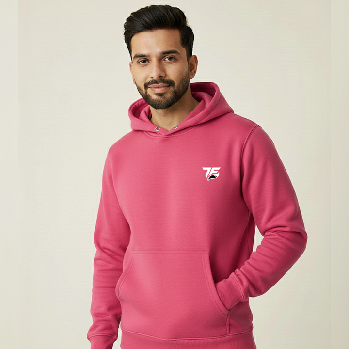 Men’s Premium Pink Hoodie Front
