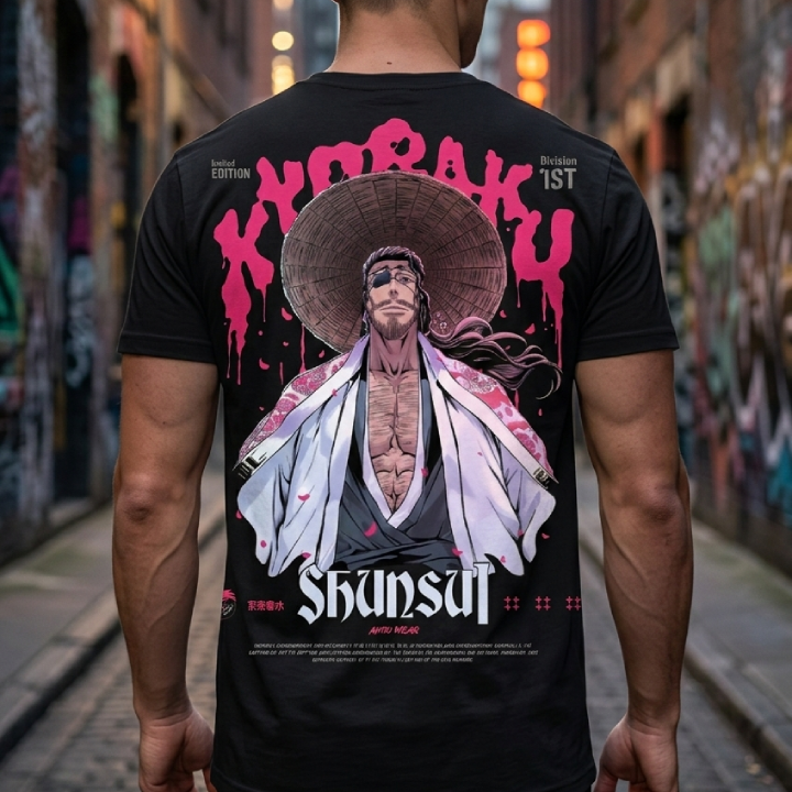 Shunsui Kyōraku Anime T-Shirt