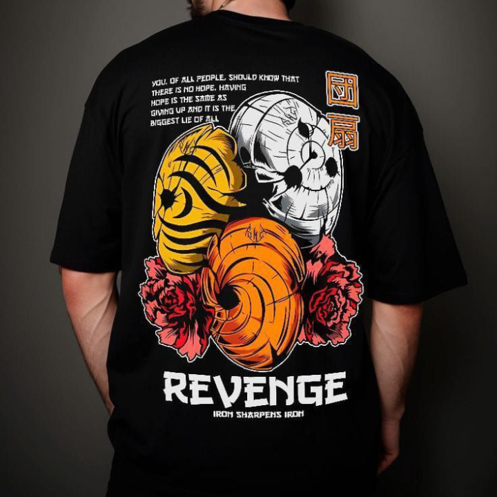 Revenge Anime Graphic T-Shirt