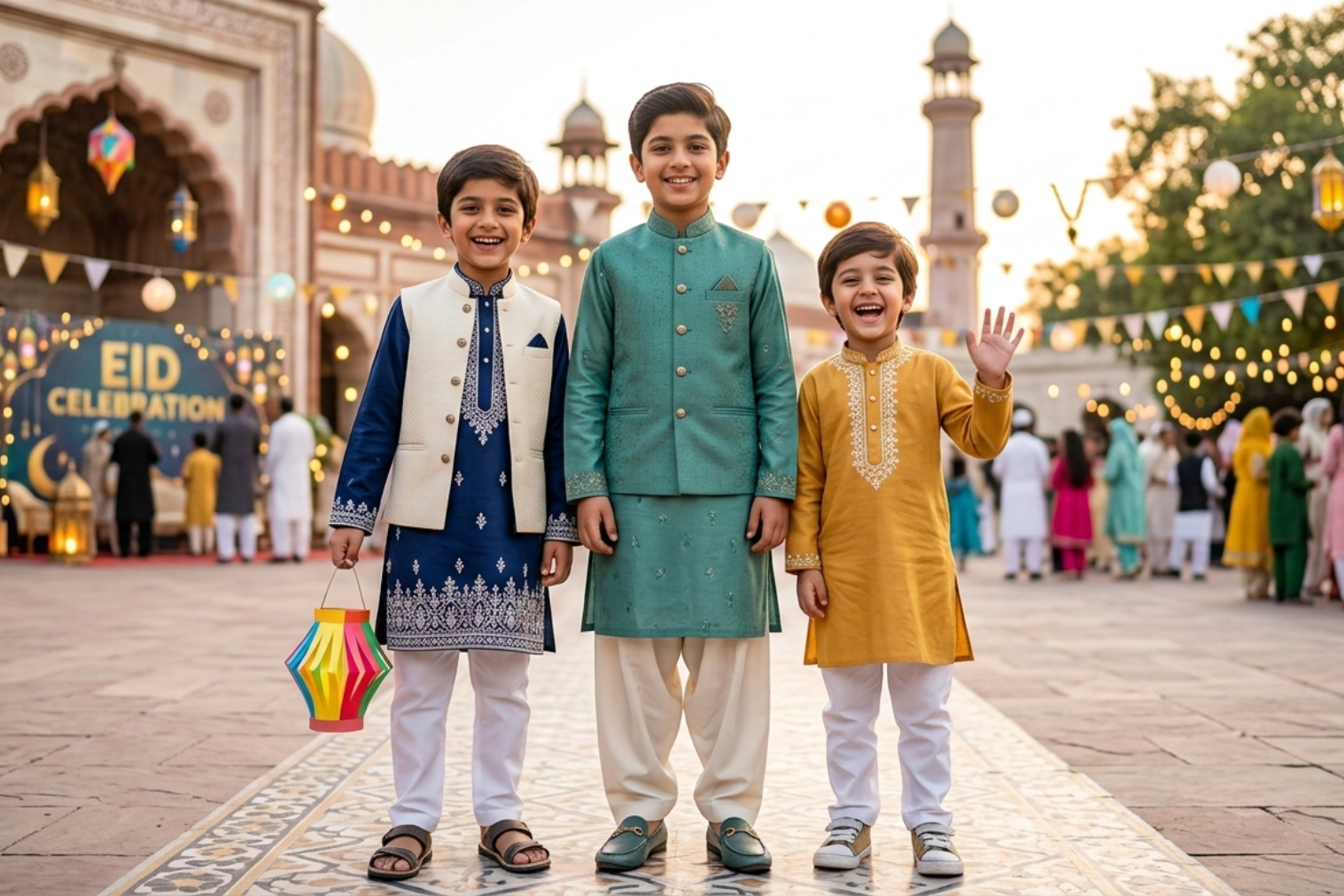 Eid outfit ideas for boys