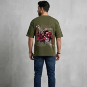 Dropshoulder T-Shirt for Men Back