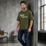 Dropshoulder T-Shirt for Men Front