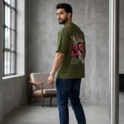 Dropshoulder T-Shirt for Men Side