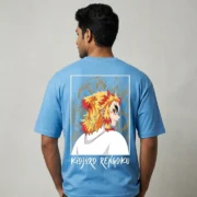 Anime Graphic Oversize Tee Back