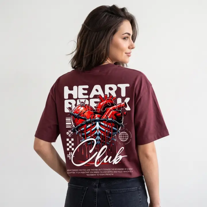 FIRST Heart Break Club Graphic T-Shirt