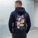 Anime Graphic Hoodie for Men