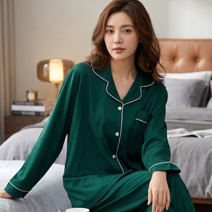 Silk Night Suit for Women in Pakistan