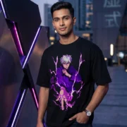 Oversized T-Shirt for Men Black