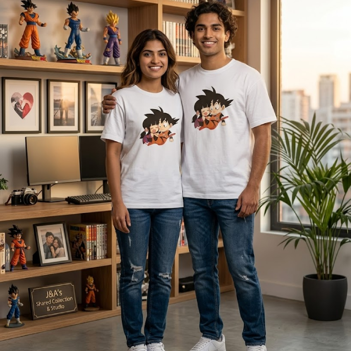 Cute Anime Couple T-Shirt