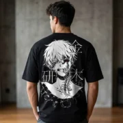 Anime Graphic Tee Back