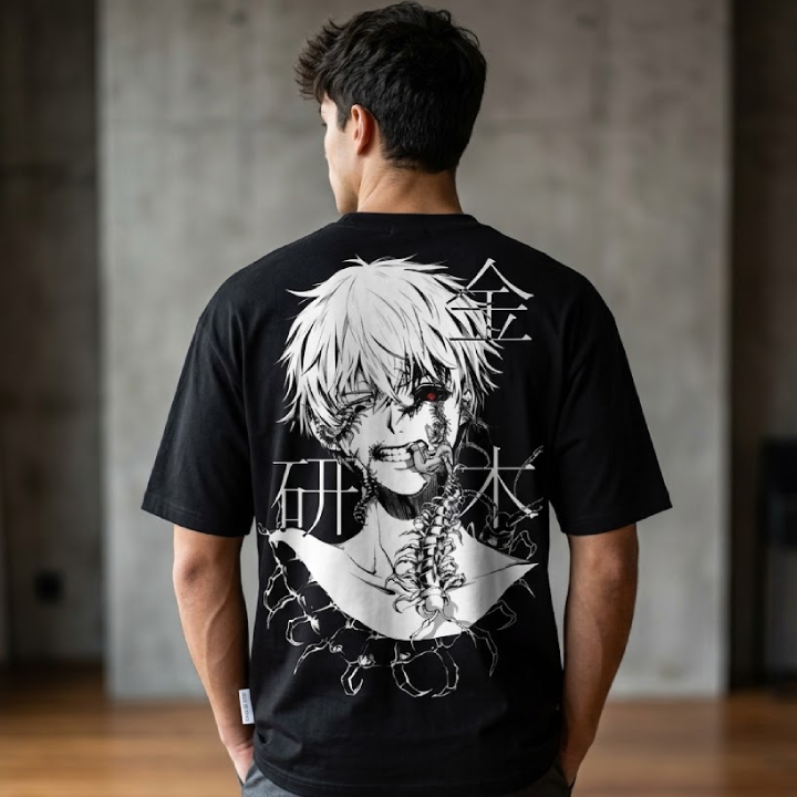 Anime Graphic Tee Back