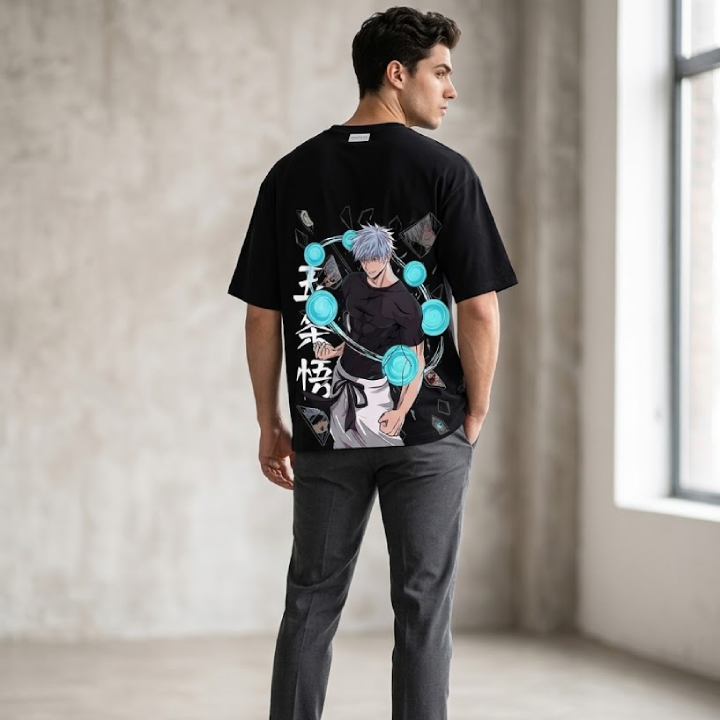 Anime Sorcerer Graphic Oversized