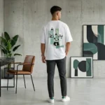 Graphic Printed T-Shirt Back
