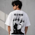 anime T-shirt in Pakistan Back